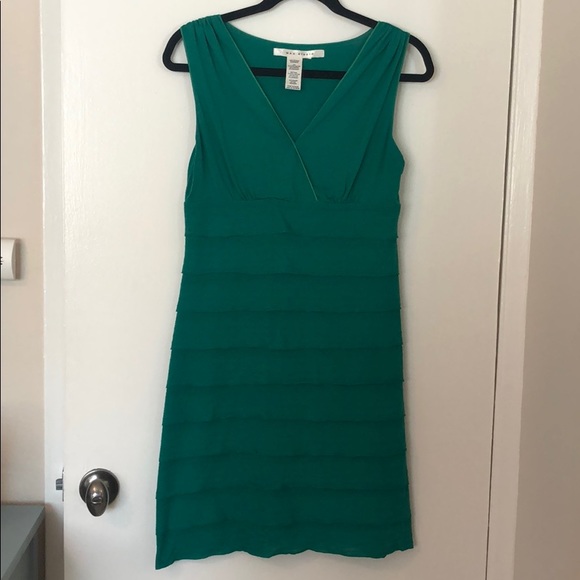 Max Studio | Dresses | Max Studio Emerald Green Dress Knee Length | Poshmark
